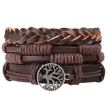 WRISTBAND  New Fashion Leather Anchor Bracelets & bangle
