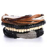 WRISTBAND  New Fashion Leather Anchor Bracelets & bangle