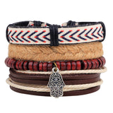 WRISTBAND  New Fashion Leather Anchor Bracelets & bangle