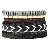WRISTBAND  New Fashion Leather Anchor Bracelets & bangle
