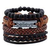 WRISTBAND  New Fashion Leather Anchor Bracelets & bangle