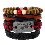 WRISTBAND  New Fashion Leather Anchor Bracelets & bangle