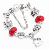 BANGLE Mickey Minnie Charms Bracelet