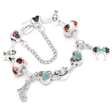 BANGLE Mickey Minnie Charms Bracelet