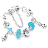 BANGLE Mickey Minnie Charms Bracelet