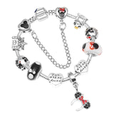 BANGLE Mickey Minnie Charms Bracelet