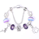 BANGLE Mickey Minnie Charms Bracelet