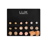 Earrings  New 20 Pairs/Set Charm Crystals Stud