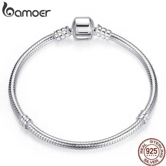BANGLE Christmas SALE Authentic 100% 925 Sterling Silver Snake Chain   Bracelet
