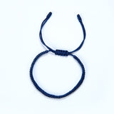 BANGLE Black Red Tibetan Buddhist Good Lucky Charm Tibetan Bracelets