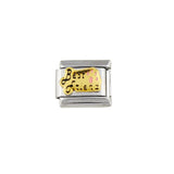 BANGLE Accessories Jewelry Letter Charm Chain Bracelet