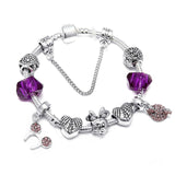 BANGLE 17 Styles Mickey Series Charm Bracelet