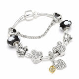 BANGLE 17 Styles Mickey Series Charm Bracelet
