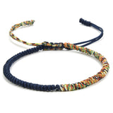 BANGLE Black Red Tibetan Buddhist Good Lucky Charm Tibetan Bracelets