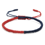 BANGLE Black Red Tibetan Buddhist Good Lucky Charm Tibetan Bracelets