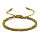 BANGLE Black Red Tibetan Buddhist Good Lucky Charm Tibetan Bracelets