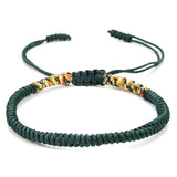 BANGLE Black Red Tibetan Buddhist Good Lucky Charm Tibetan Bracelets