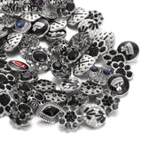 BANGLE 10pcs/lot High Quality Snap Button Jewelry