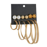 Earrings  30Pairs/Lot Ball Alloy Crystal Pearl Stud
