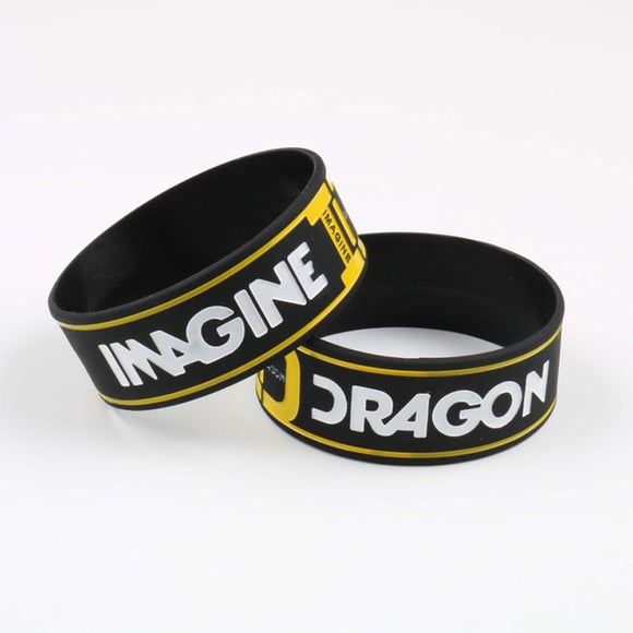 Wristband Imagine Dragon Silicone Bracelets American Rock Band High Quality Silicone