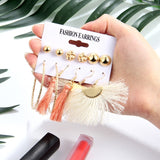 Earrings New Earrings Sets Gold Silver Small Big Circle