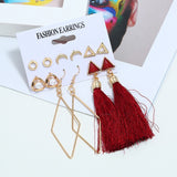 Earrings New Earrings Sets Gold Silver Small Big Circle