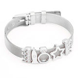 BANGLE Fashion Stainless Steel  Bracelet Mesh