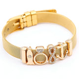 BANGLE Fashion Stainless Steel  Bracelet Mesh