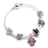 BANGLE Fashion Gift Jewelry Mickey & Minnie Charm Bracelet