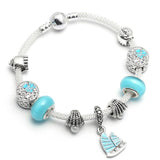 BANGLE Fashion Gift Jewelry Mickey & Minnie Charm Bracelet